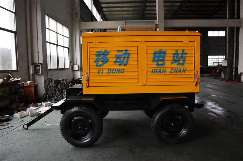 移動防雨發電機組
